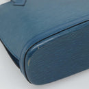 LOUIS VUITTON Epi Lussac Shoulder Bag Blue M52285 LV Auth 122569-8