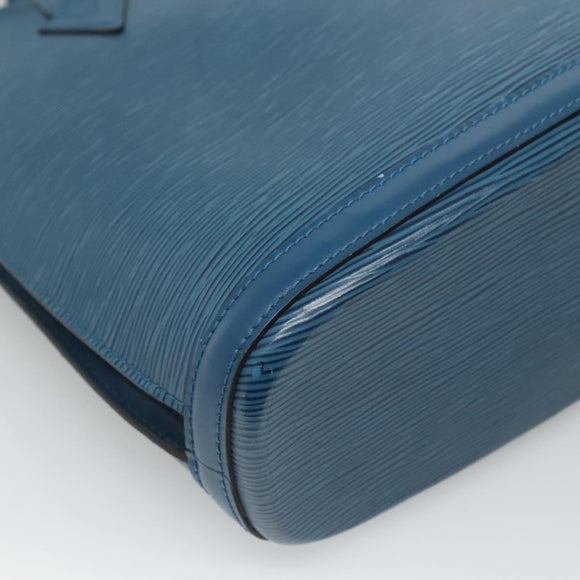 LOUIS VUITTON Epi Lussac Shoulder Bag Blue M52285 LV Auth 122569