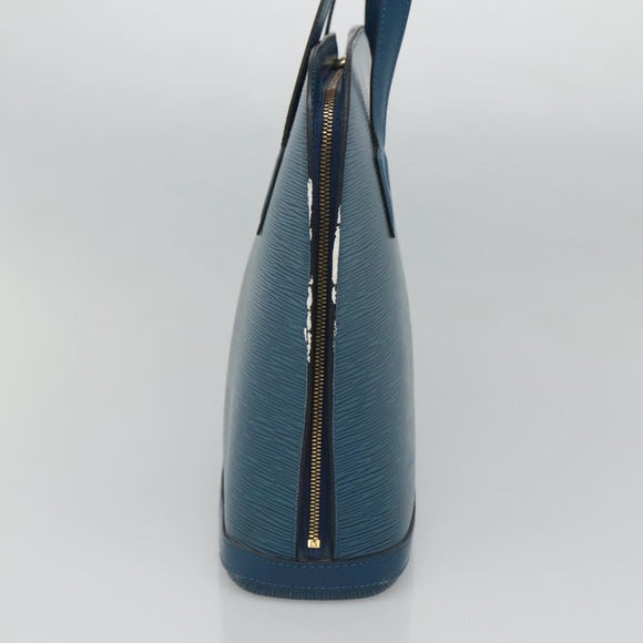 LOUIS VUITTON Epi Lussac Shoulder Bag Blue M52285 LV Auth 122569