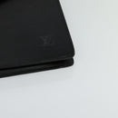 LOUIS VUITTON Epi Porte Documents Bandouliere Black M54462 LV Auth 122570-14