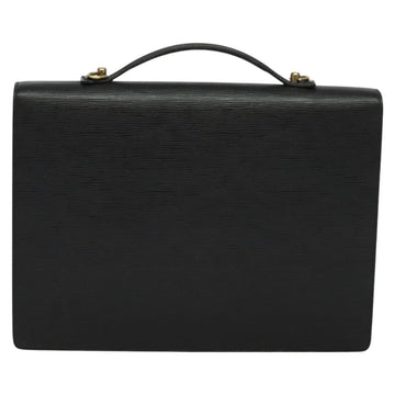 LOUIS VUITTON Epi Porte Documents Bandouliere Black M54462 LV Auth 122570 - 0