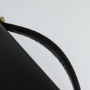 LOUIS VUITTON Epi Porte Documents Bandouliere Black M54462 LV Auth 122570-8