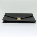 LOUIS VUITTON Epi Porte Documents Bandouliere Black M54462 LV Auth 122570-5
