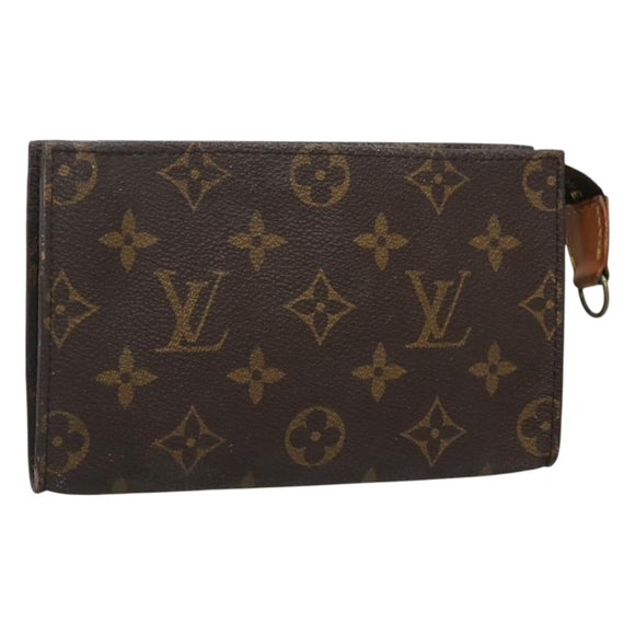 LOUIS VUITTON Monogram Bucket PM Accessory Pouch LV Auth 122577