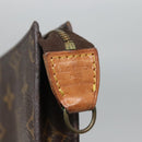 LOUIS VUITTON Monogram Bucket PM Accessory Pouch LV Auth 122577-9