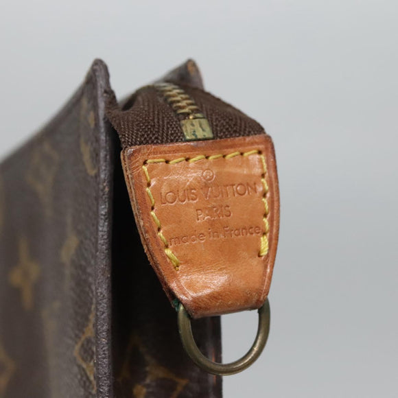 LOUIS VUITTON Monogram Bucket PM Accessory Pouch LV Auth 122577