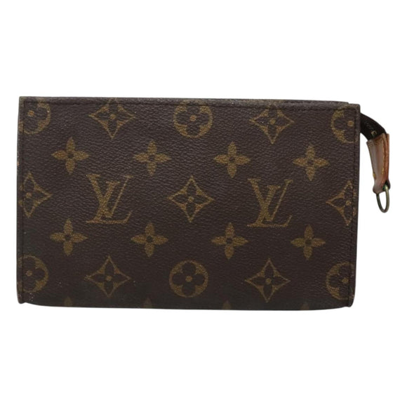 LOUIS VUITTON Monogram Bucket PM Accessory Pouch LV Auth 122577