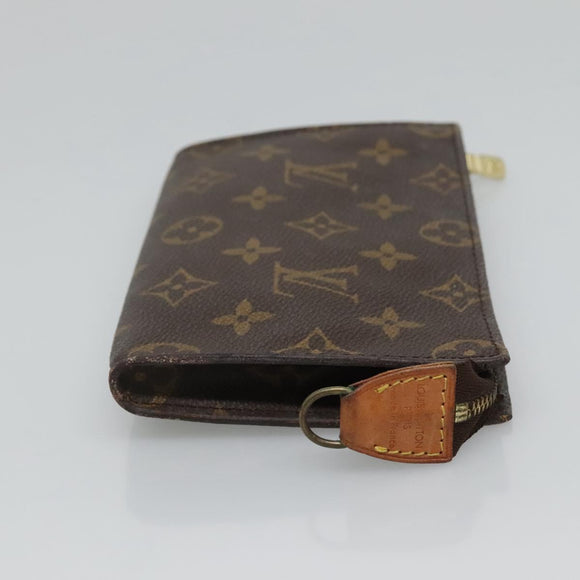 LOUIS VUITTON Monogram Bucket PM Accessory Pouch LV Auth 122577
