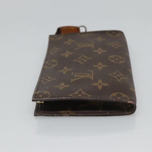 LOUIS VUITTON Monogram Bucket PM Accessory Pouch LV Auth 122577