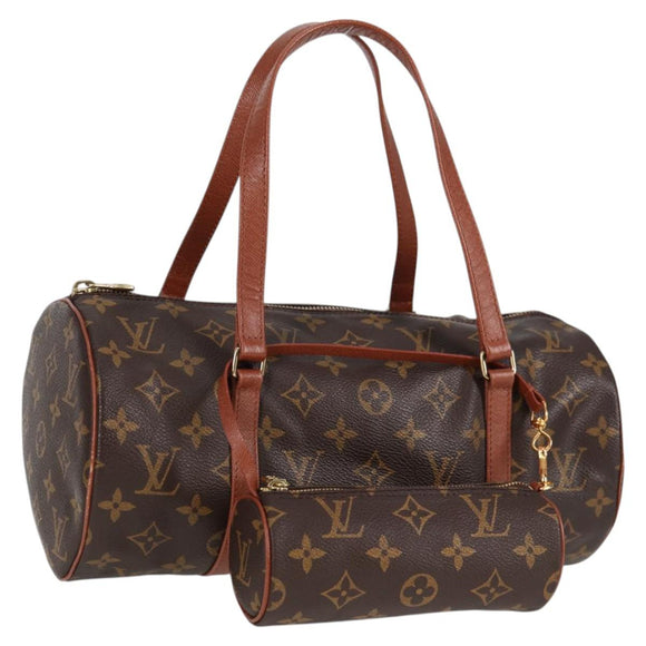 LOUIS VUITTON Monogram Papillon 30 Hand Bag M51385 LV Auth 122582V