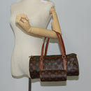 LOUIS VUITTON Monogram Papillon 30 Hand Bag M51385 LV Auth 122582V-31