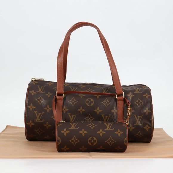 LOUIS VUITTON Monogram Papillon 30 Hand Bag M51385 LV Auth 122582V