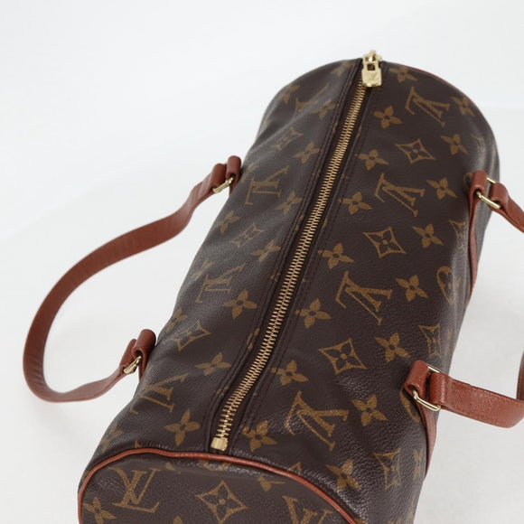 LOUIS VUITTON Monogram Papillon 30 Hand Bag M51385 LV Auth 122582V