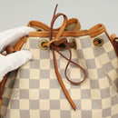 LOUIS VUITTON Damier Azur Noe BB Shoulder Bag N41220 LV Auth 122607-10
