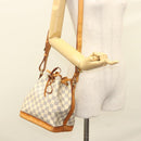 LOUIS VUITTON Damier Azur Noe BB Shoulder Bag N41220 LV Auth 122607-21