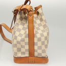 LOUIS VUITTON Damier Azur Noe BB Shoulder Bag N41220 LV Auth 122607-3