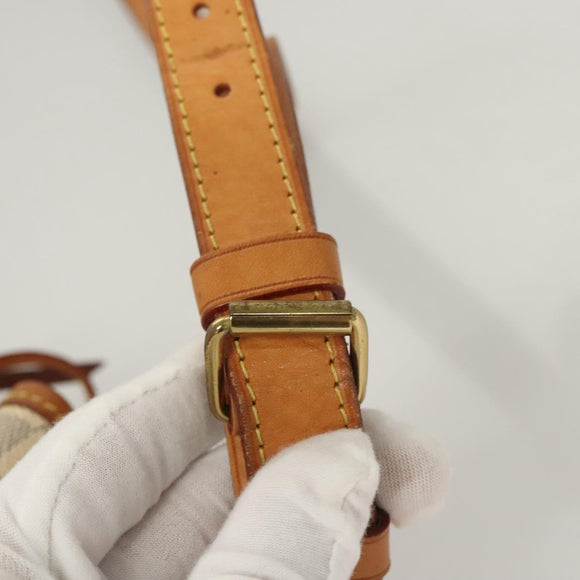 LOUIS VUITTON Damier Azur Noe BB Shoulder Bag N41220 LV Auth 122607