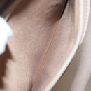 CHANEL Choco Bar Chain Shoulder Bag Patent leather Black CC Auth 122608-23