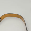 CHANEL Choco Bar Chain Shoulder Bag Patent leather Black CC Auth 122608-14