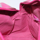 Burberrys Nova Check Shoulder Bag Canvas Pink Gold Auth 122611-19