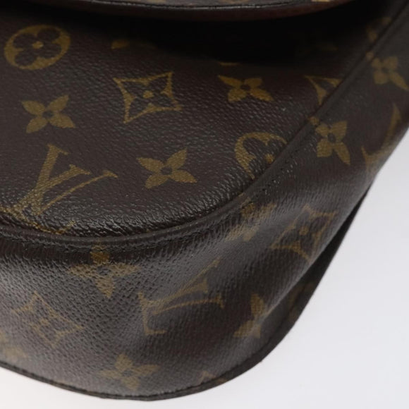 LOUIS VUITTON Monogram Monogram Saint Cloud GM Shoulder Bag M51242 Auth 122628