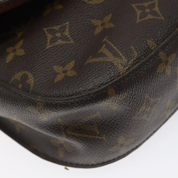 LOUIS VUITTON Monogram Monogram Saint Cloud GM Shoulder Bag M51242 Auth 122628