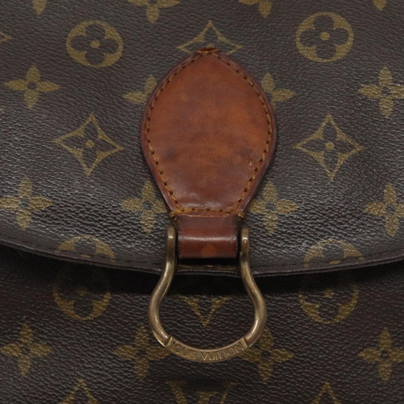 LOUIS VUITTON Monogram Monogram Saint Cloud GM Shoulder Bag M51242 Auth 122628