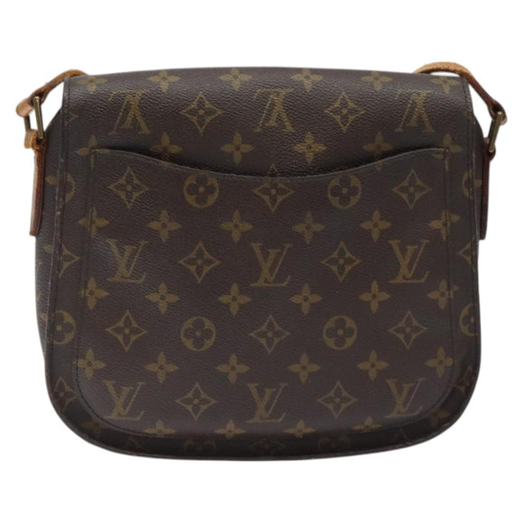 LOUIS VUITTON Monogram Monogram Saint Cloud GM Shoulder Bag M51242 Auth 122628