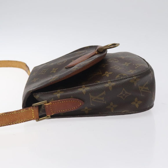 LOUIS VUITTON Monogram Monogram Saint Cloud GM Shoulder Bag M51242 Auth 122628