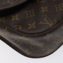 LOUIS VUITTON Monogram Monogram Saint Cloud GM Shoulder Bag M51242 Auth 122651-15