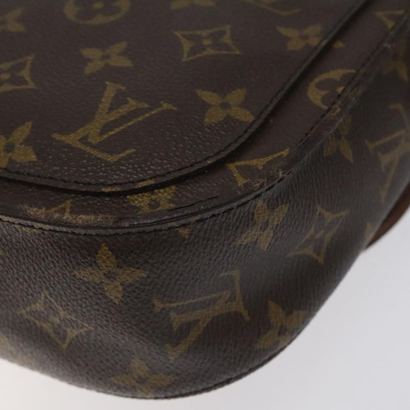 LOUIS VUITTON Monogram Monogram Saint Cloud GM Shoulder Bag M51242 Auth 122651