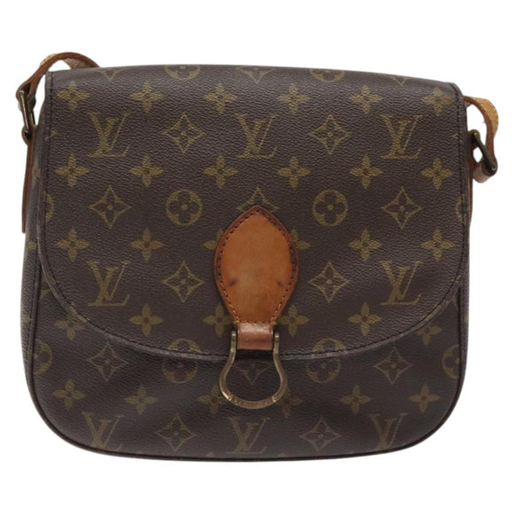 LOUIS VUITTON Monogram Monogram Saint Cloud GM Shoulder Bag M51242 Auth 122651