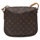 LOUIS VUITTON Monogram Monogram Saint Cloud GM Shoulder Bag M51242 Auth 122651-2