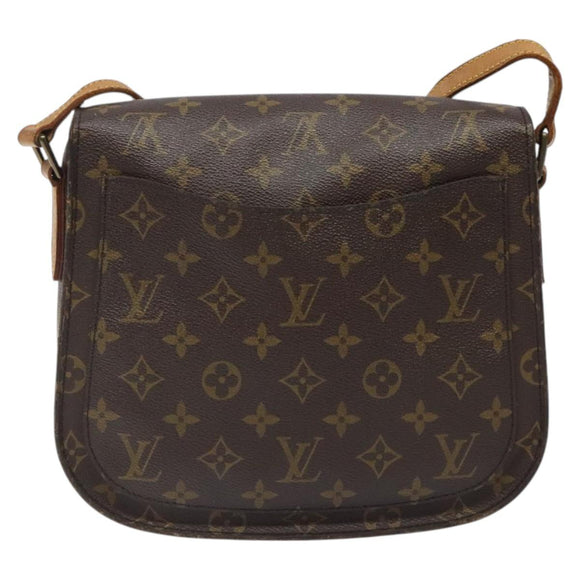 LOUIS VUITTON Monogram Monogram Saint Cloud GM Shoulder Bag M51242 Auth 122651