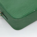 LOUIS VUITTON Epi Trocadero 27 Shoulder Bag Green M52314 LV Auth 122668-17
