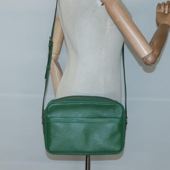 LOUIS VUITTON Epi Trocadero 27 Shoulder Bag Green M52314 LV Auth 122668