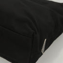 PRADA Hand Bag Nylon Plastic Black Clear Auth 122690-14