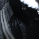 PRADA Hand Bag Nylon Plastic Black Clear Auth 122690-22