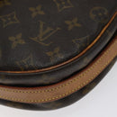 LOUIS VUITTON Monogram Jeune Fille MM Shoulder Bag M51226 LV Auth 122702-16