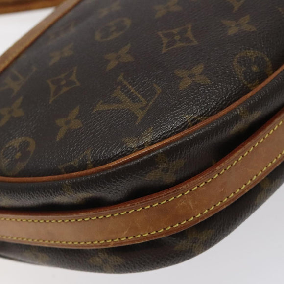 LOUIS VUITTON Monogram Jeune Fille MM Shoulder Bag M51226 LV Auth 122702
