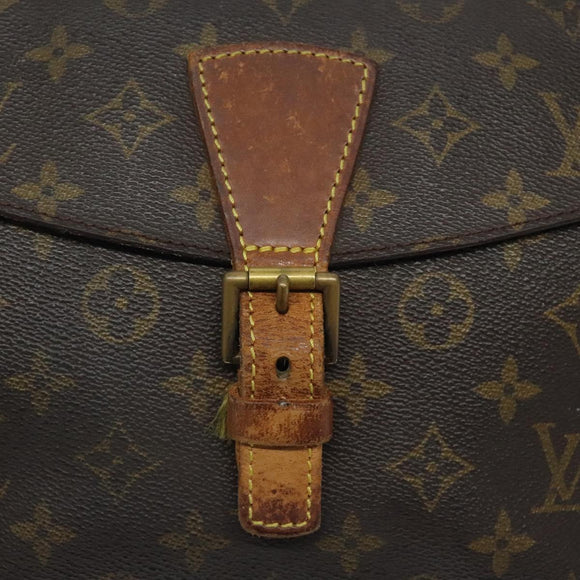LOUIS VUITTON Monogram Jeune Fille MM Shoulder Bag M51226 LV Auth 122702