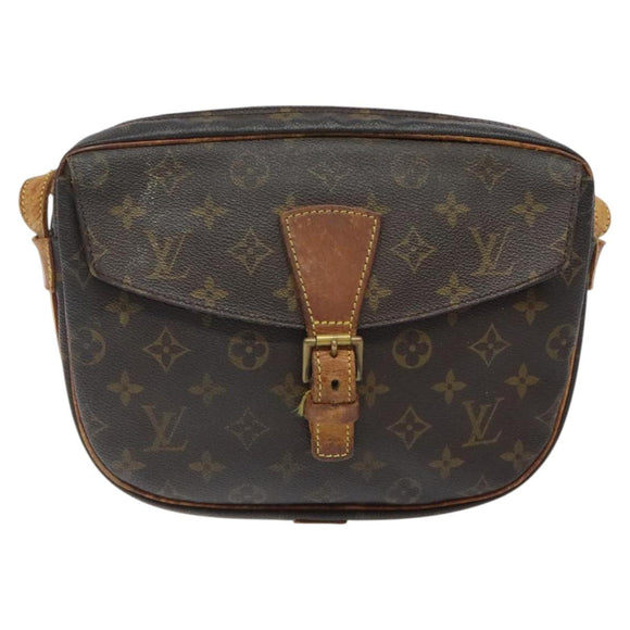 LOUIS VUITTON Monogram Jeune Fille MM Shoulder Bag M51226 LV Auth 122702
