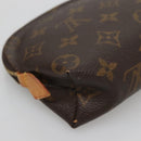 LOUIS VUITTON Monogram Pochette Cosmetic PM Cosmetic Pouch M47515 LV Auth 122717-16