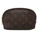 LOUIS VUITTON Monogram Pochette Cosmetic PM Cosmetic Pouch M47515 LV Auth 122717-13
