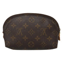 LOUIS VUITTON Monogram Pochette Cosmetic PM Cosmetic Pouch M47515 LV Auth 122717-2