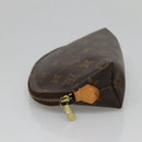 LOUIS VUITTON Monogram Pochette Cosmetic PM Cosmetic Pouch M47515 LV Auth 122717-3