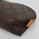 LOUIS VUITTON Monogram Pochette Cosmetic PM Cosmetic Pouch M47515 LV Auth 122717-7