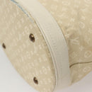 LOUIS VUITTON Monogram Mini Lin Bucket PM Shoulder Bag Dunne M95316 Auth 122741-15
