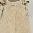 LOUIS VUITTON Monogram Mini Lin Bucket PM Shoulder Bag Dunne M95316 Auth 122741-4