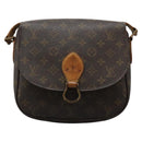 LOUIS VUITTON Monogram Saint Cloud GM Shoulder Bag M51242 LV Auth 122752-13